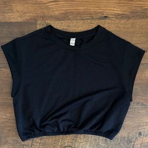 ALO Yoga Black Women's Crop Top